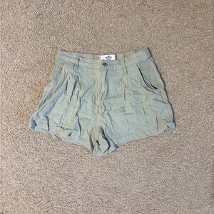 Hollister Mint Green High Waist Shorts